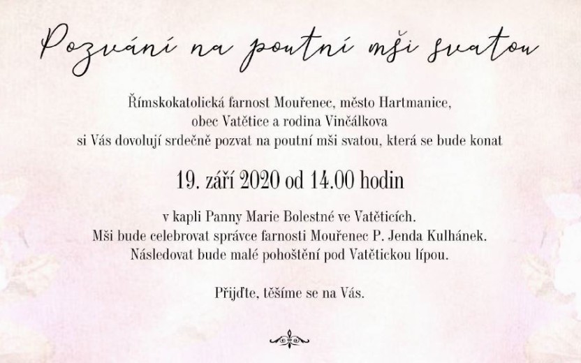 Poutní mše svatá