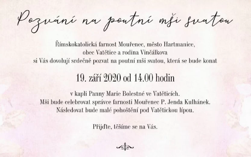 Poutní mše svatá