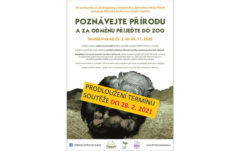 POZNÁVEJTE PŘÍRODU A ZA ODMĚNU PŘIJEĎTE DO ZOO...