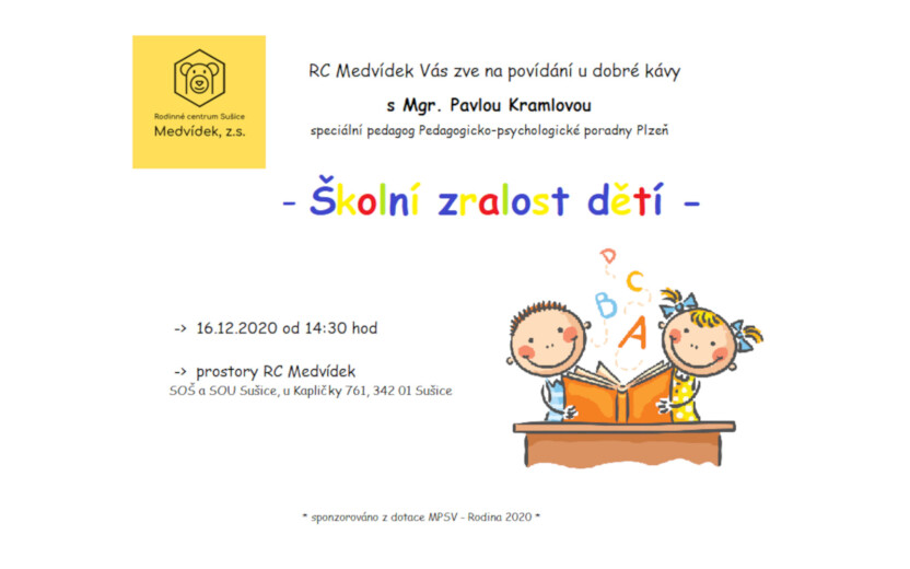 Školní zralost dětí