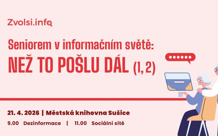 přednáška: Seniorem v informačním světě