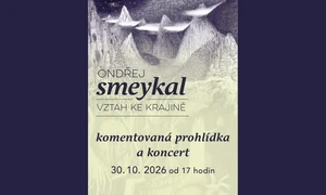 Komentovaná prohlídka a koncert k výstavě VZTAH KE KRAJINĚ /práce z různých let/ 