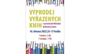 16. 3. 2022 Výprodej vyřazených knih