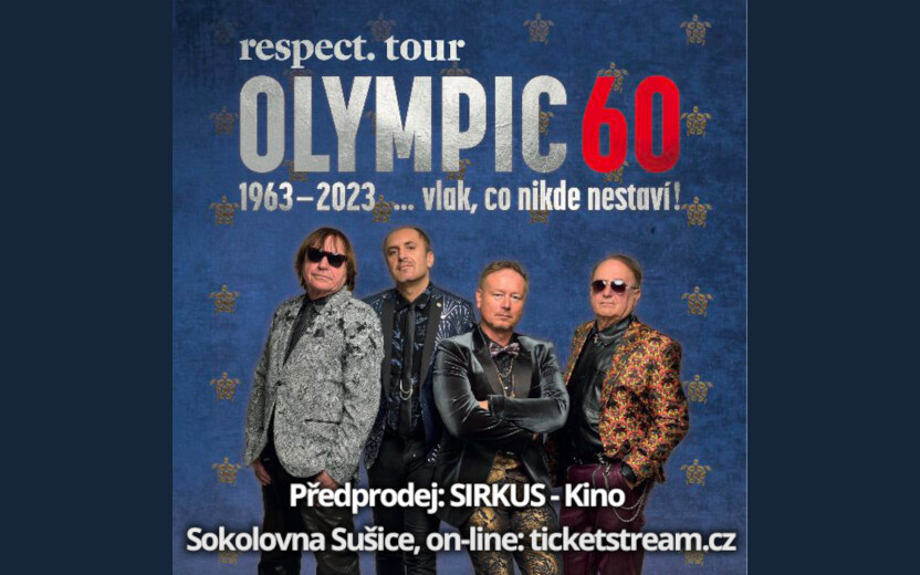 Olympic 60 - Výroční koncert - Sušice Ostrov Santos
