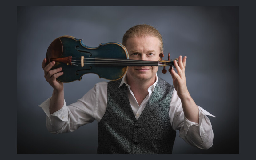 Pavel Šporcl na Mouřenci - galakoncert ke 30. výročí záchrany a znovuvysvěcení kostela