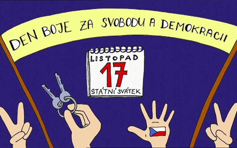 Den boje za svobodu a demokracii