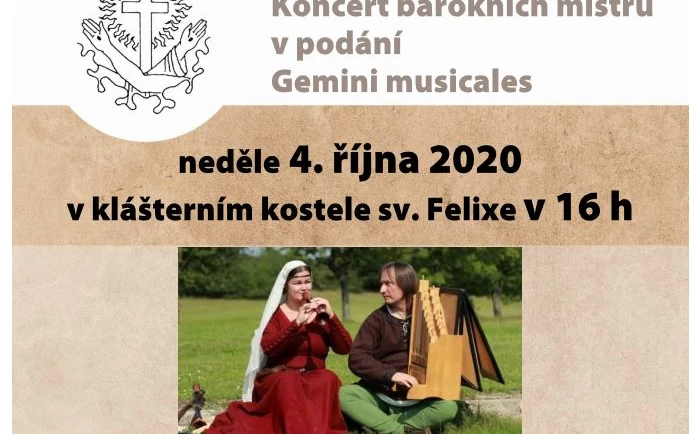 Koncert barokních mistrů v podání Gemini musicales