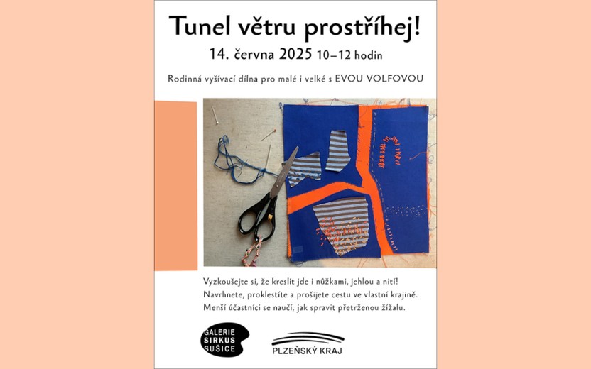 Tunel větru prostříhej! - Tvořívá dílna s Evou Volfovou