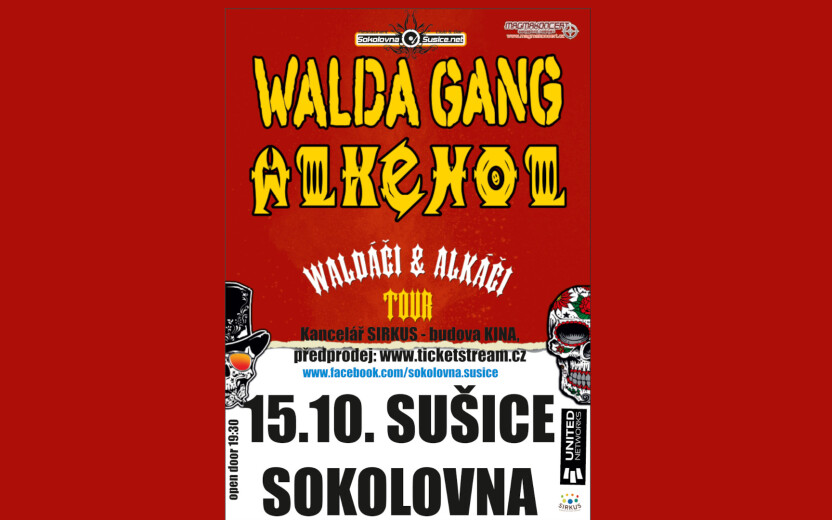 Alkehol a Walda Gang Sušice Sokolovna