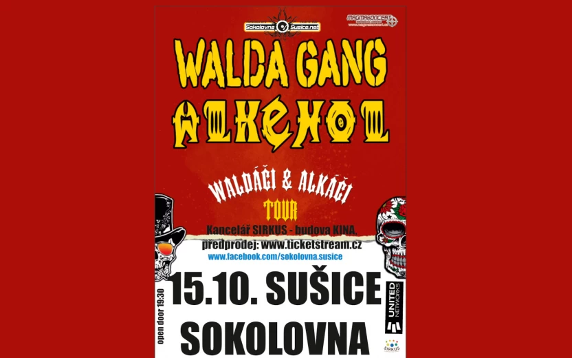 Alkehol a Walda Gang Sušice Sokolovna