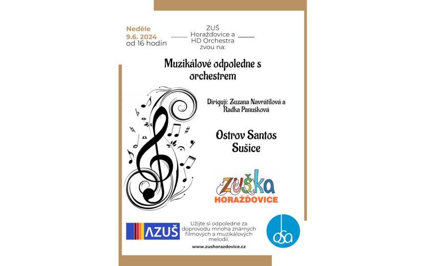 Muzikálové odpoledne s orchestrem