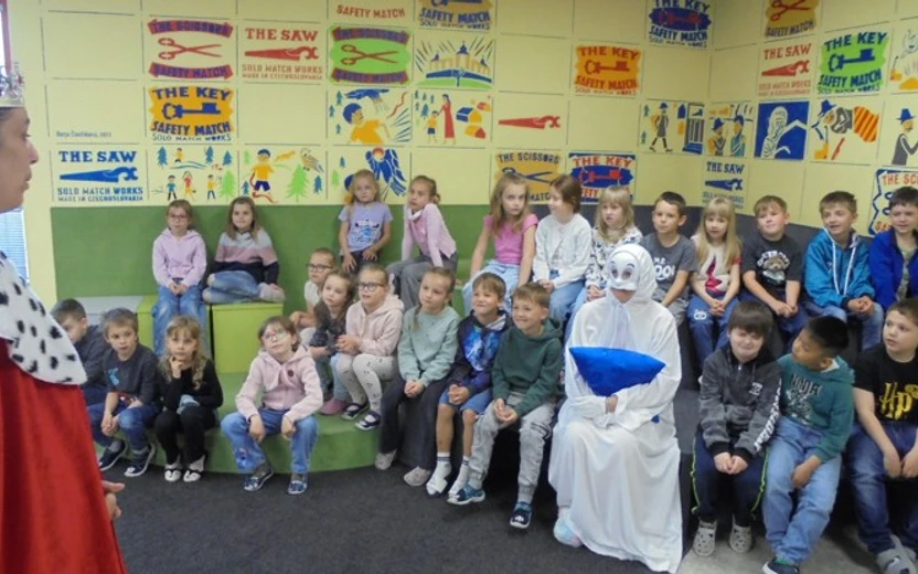 12.5.2026 ZŠ Lerchova, 1.B: Pasování na rytíře slova