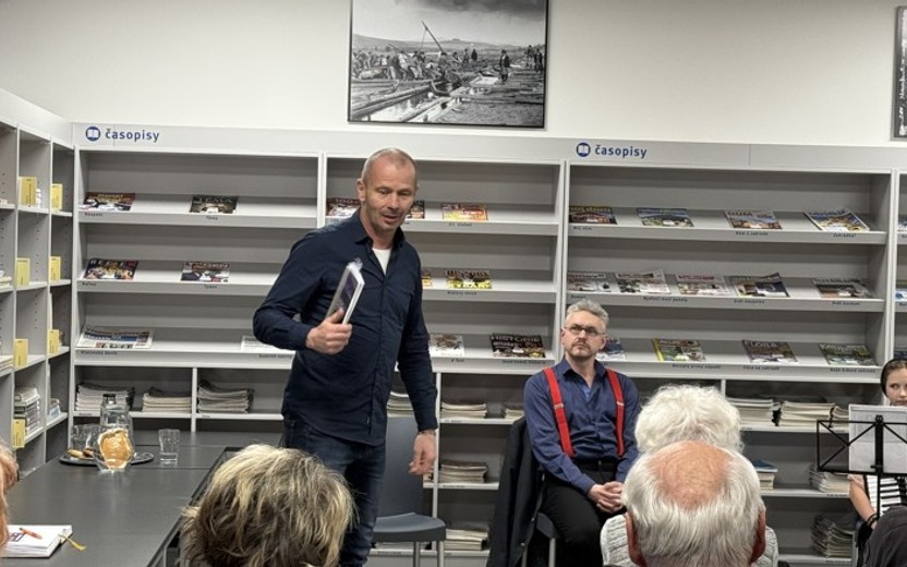 20.1.2025 Autorské čtení z knihy Jsme zde, abychom byli šťastni