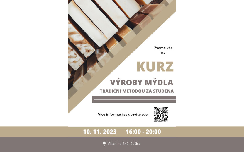 Kurz výroby mýdla tradiční metodou za studena