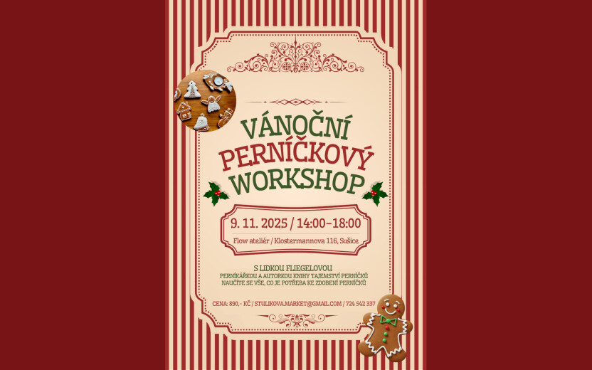 Vánoční Perníčkový workshop