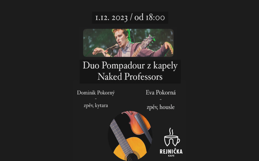 ZRUŠENO - Hudební večer plný irské, anglické a americké folkové hudby! • Kafe Rejnička