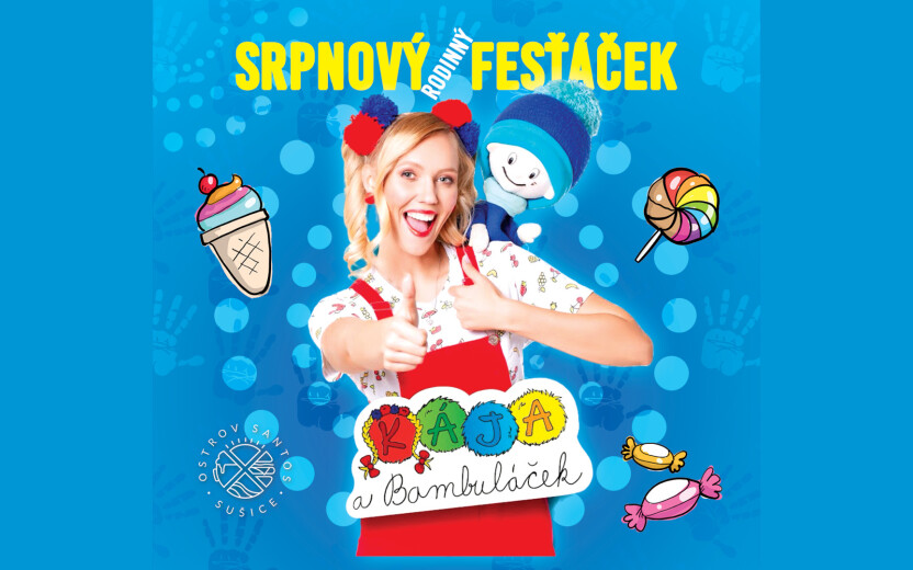 Srpnový rodinný FESŤÁČEK - Ostrov Santos