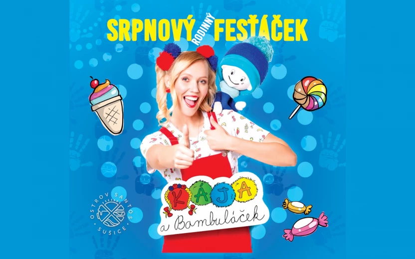 Srpnový rodinný FESŤÁČEK - Ostrov Santos