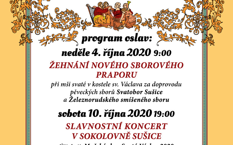 160 let pěveckého sboru Svatobor - slavnostní koncert