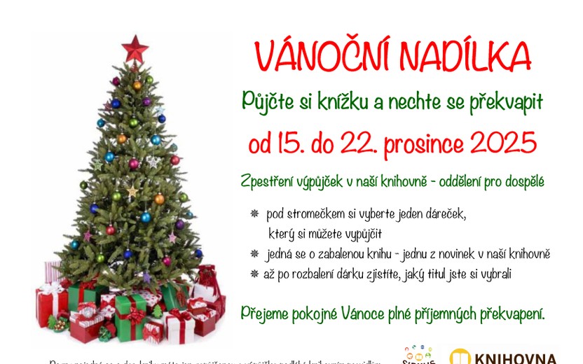 15.12. - 22.12.2025 Vánoční nadílka