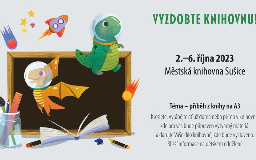 2. - 6.10.2023 : VYZDOBTE KNIHOVNU!