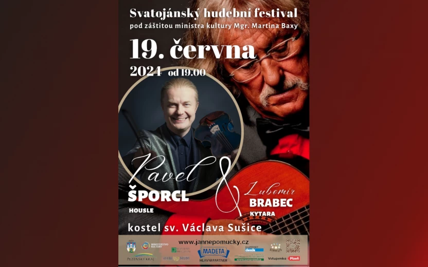 Svatojánský hudební festival 2024 - Pavel Šporcl & Lubomír Brabec