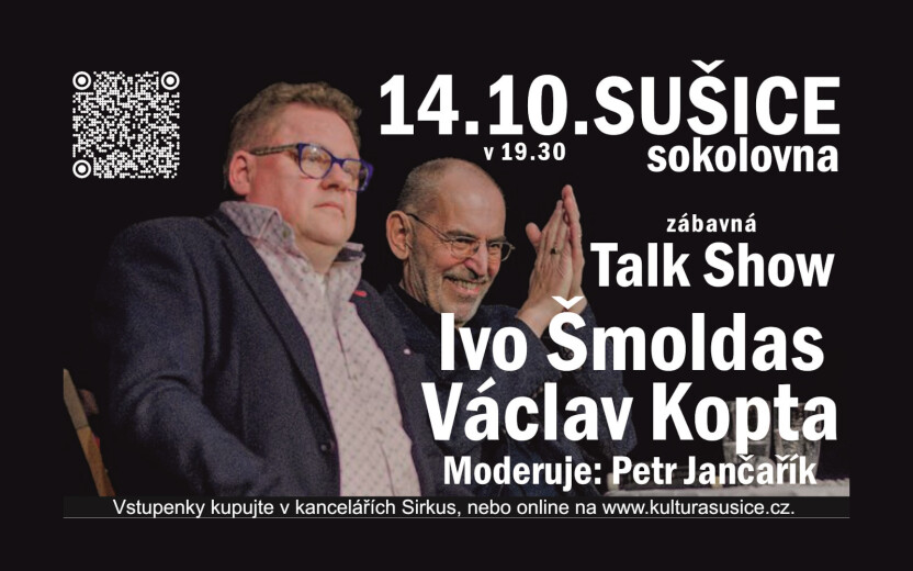 Talk Show Václav Kopta a Ivo Šmoldas, moderuje Petr Jančařík