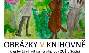 Výstava: Obrázky v knihovně