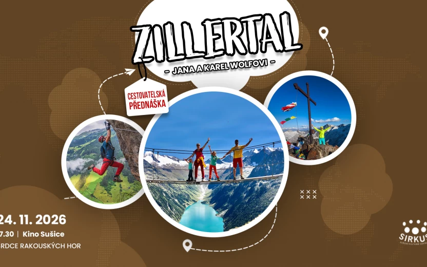 Cestovatelská přednáška - Zillertal - srdce rakouských hor