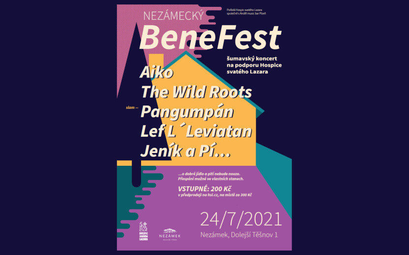 Benefiční koncert na podporu hospicové péče WILD ROOTS & AIKO & PAN GUMPÁN & SLAM POETRY
