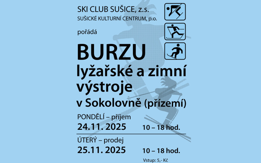 Burza lyžařské a zimní výstroje - PŘÍJEM