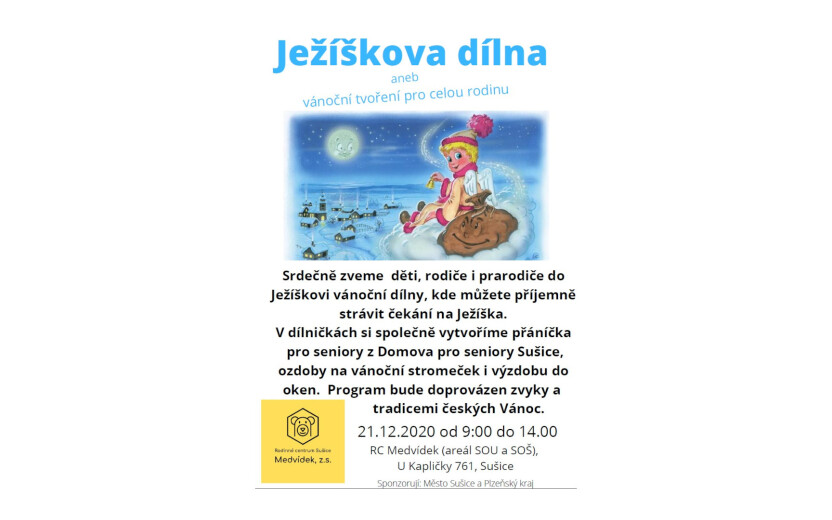 Ježíškova dílna aneb vánoční tvoření pro celou rodinu