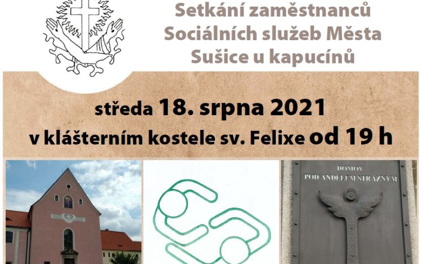 Setkání zaměstnanců Sociálních služeb Města Sušice u kapucínů