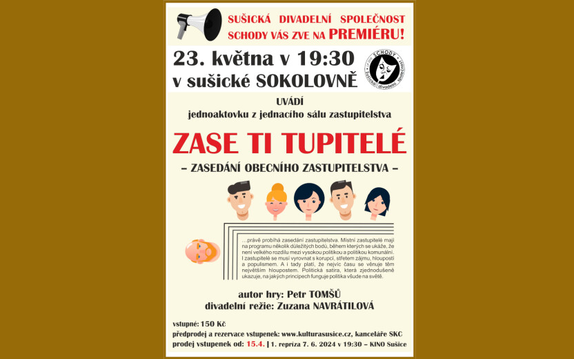 Zase ti tupitelé - divadlo Schody