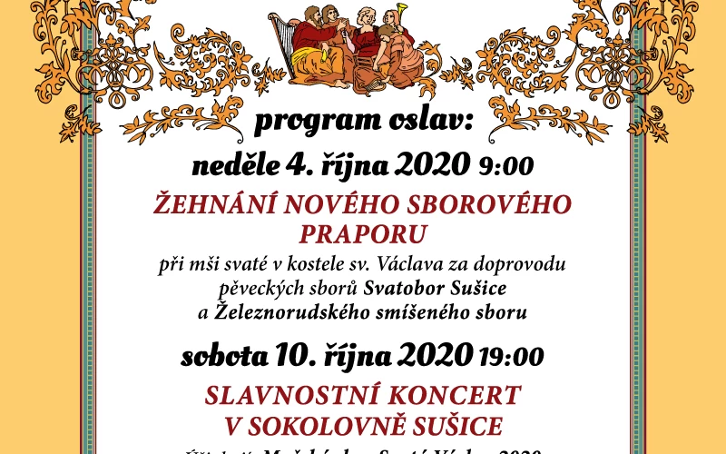 160 let pěveckého sboru Svatobor