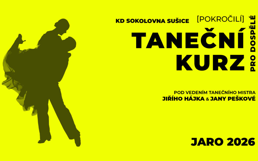 KURZ TANCE PRO DOSPĚLÉ – POKROČILÉ