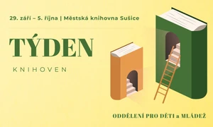 29.9. - 5.10.2026 TÝDEN KNIHOVEN: oddělení pro děti a mládež