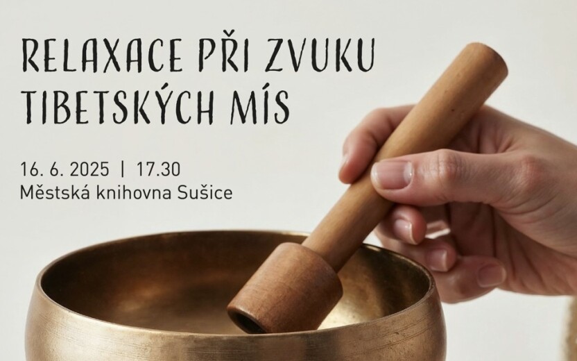 Relaxace při zvuku tibetských mís