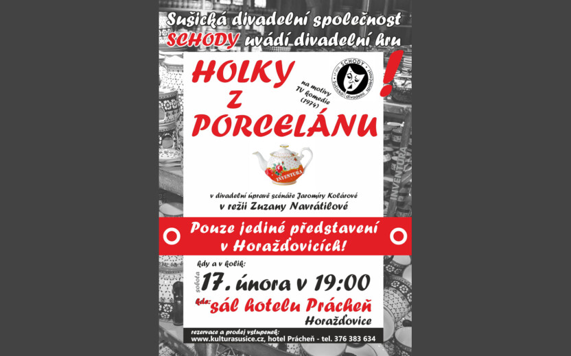Holky z porcelánu - Hotel Prácheň Horažďovice