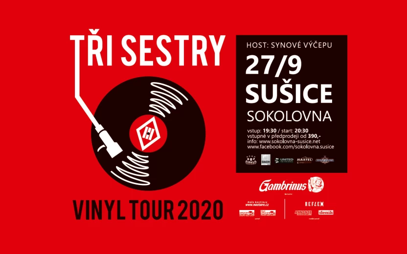 Tři sestry - Vinyl tour 2020
