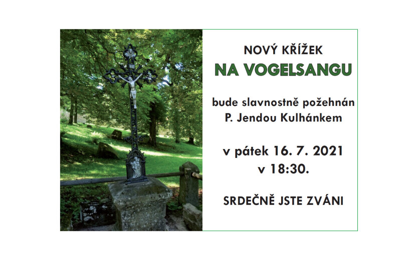 Nový křížek na VOGELSANGU