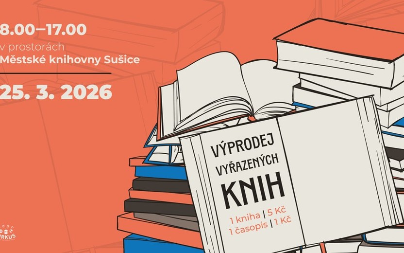 25.3.2026 VÝPRODEJ vyřazených knih
