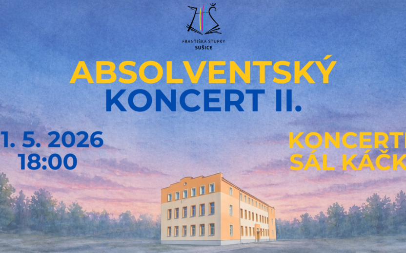 II. Absolventský koncert ZUŠ Sušice