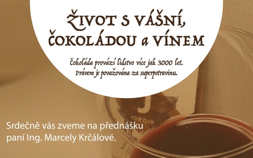 Život s vášní, čokoládou a vínem