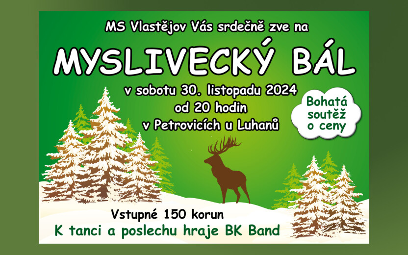 Myslivecký bál v Petrovicích