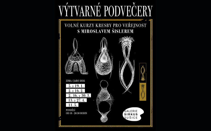 Výtvarné podvečery s Miroslavem Šislerem zima/jaro 2026