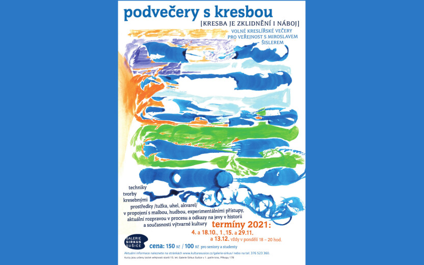 Podvečery s kresbou - Kresba je zklidnění i náboj
