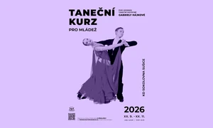 Kurz taneční a společenské výchovy pro mládež – školní rok 2026/2027