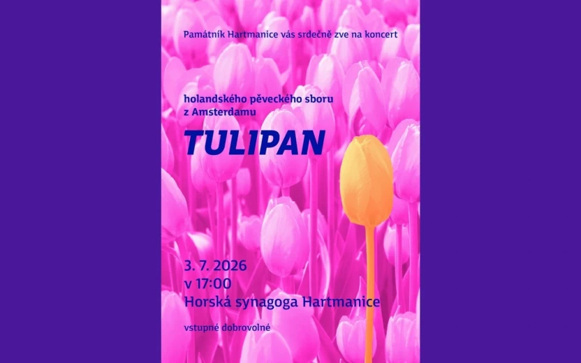 Pěvecký sbor TULIPAN - Horská synagoga Hartmanice
