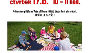 17.8.2023 10-11 hodin: Léto s knihovnou na dece - hřiště Fuferna